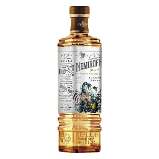 Nemiroff The Inked Collection Burning Pear Vodka 40% 1ltr