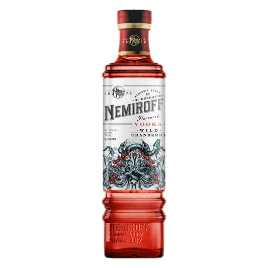 Nemiroff The Inked Collection Wild Cranberry Vodka 40% 1ltr