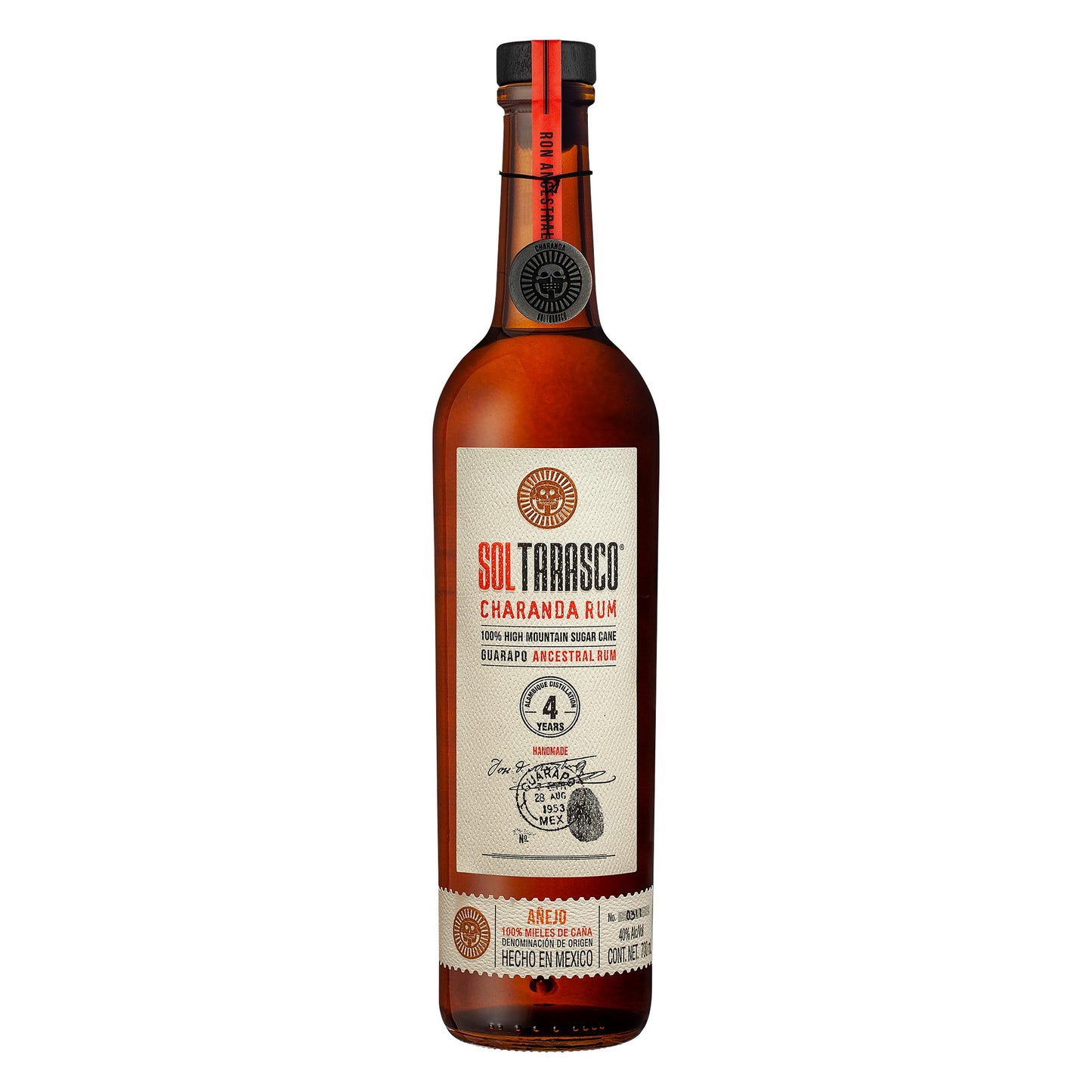 Sol Tarasco Charanda 4 Years Old 70cl 40%