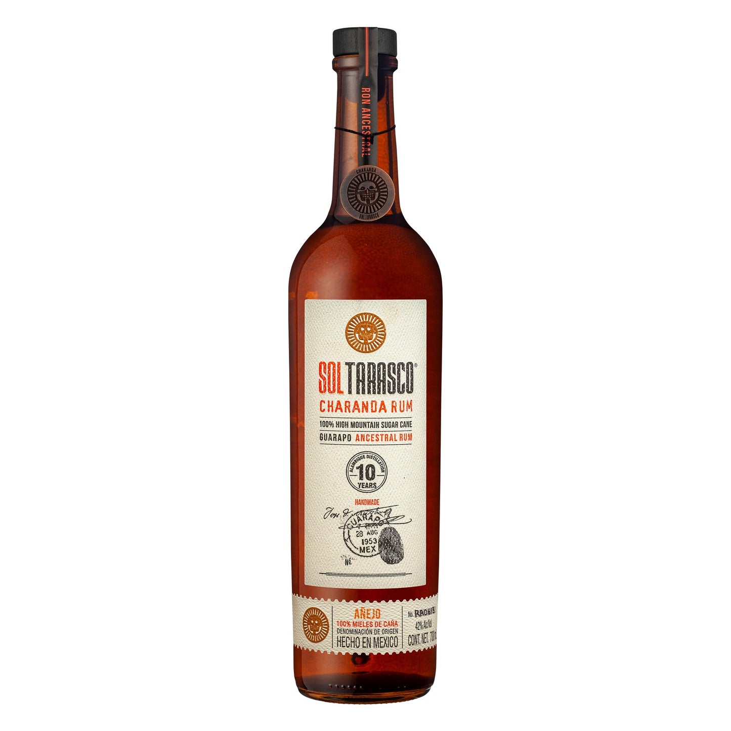 Sol Tarasco Charanda 10 Year Old 70cl 42%