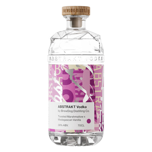 BrewDog Distilling Co Abstrakt Toasted Marshmallow & Madagascan Vanilla Vodka 70cl 38%