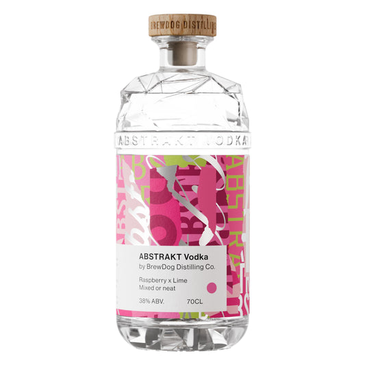 BrewDog Distilling Co Abstrakt Raspberry & Lime Vodka 70cl 38%