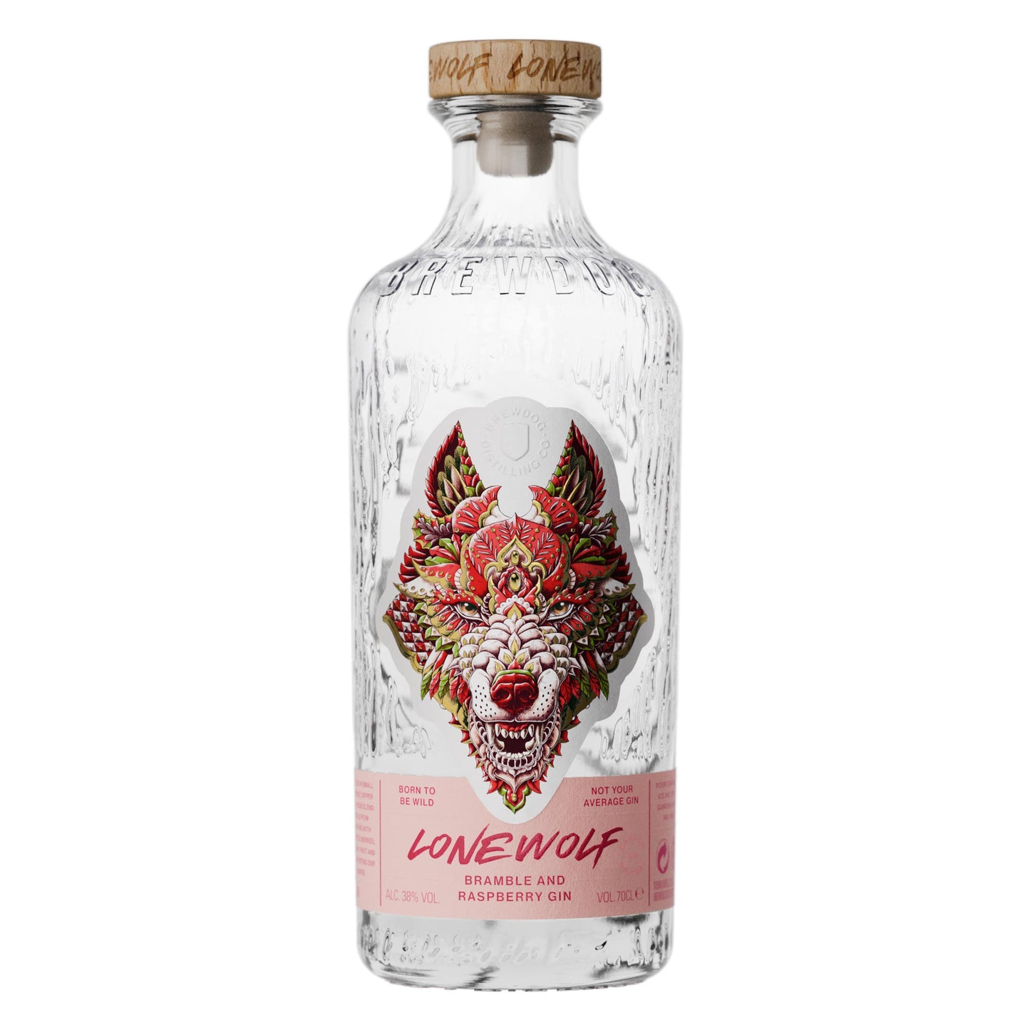 BrewDog Distilling Co LoneWolf Bramble & Raspberry Gin 70cl 38%